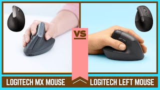 Logitech MX Vertical vs Logitech Lift  Which is Best Vertical Mouse for Logitech [upl. by Ecirehs969]