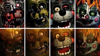 FNAF 6  All Jumpscares Freddy Fazbear Pizzeria [upl. by Yud]