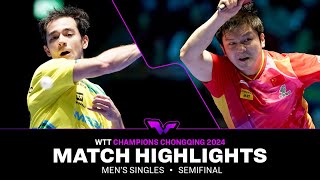 Fan Zhendong vs Hugo Calderano  MS SF  WTT Champions Chongqing 2024 [upl. by Fiedler955]