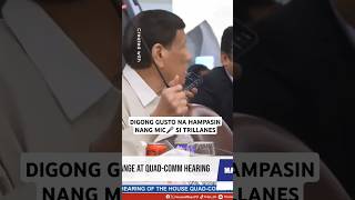 DUTERTE LOSES TEMPER ALMOST THROW MIC AT TRILLANES shorts short reels tiktok instagram [upl. by Eanej]