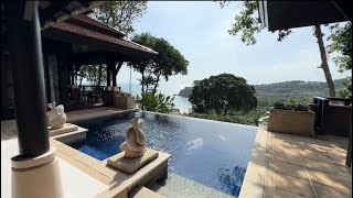 Pimalai Resort amp Spa  HILLSIDE OCEAN VIEW PRIVATE POOL VILLA ONE BEDROOM。碧瑪萊酒店Travel Sunny 20823。 [upl. by Bernita640]