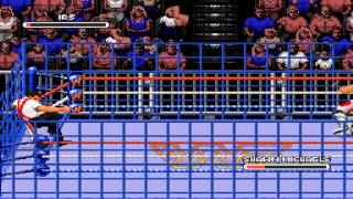 WWF Rage in the Cage finishers Sega CD [upl. by Pillyhp]