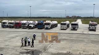 NNPC lifts petrol from Dangote refinery [upl. by Berga]