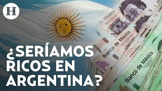 ¡Cotiza por debajo del 50 Moneda argentina se devalúa más esto podrías comprar con 50 MXN [upl. by Ggerc]