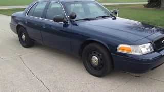 2010 Ford Crown Victoria P7B Police Interceptor FOR SALE Ionia MI 48846 [upl. by Ikuy]