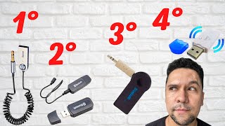 o melhor ADAPTADOR Bluetooth para som Automotivo qual o melhornão compre sem ver esse vídeo [upl. by Gilletta]