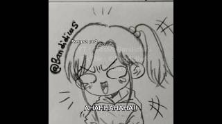 Ketika Lu dan Bestie Lu shorts meme art fyp [upl. by Annaerdna863]