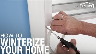 How To Winterize Your Home and Plumbing  Lowes Expert Tips [upl. by Aicilev]