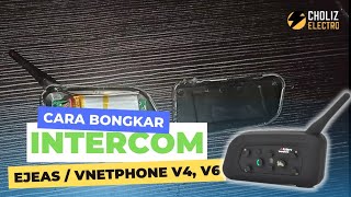 Cara Bongkar Intercom Ejeas V6  Vnetphone V6  Ejeas V4 [upl. by Seyler]