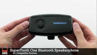 SuperTooth One Bluetooth Speakerphone [upl. by Euqinomahs]