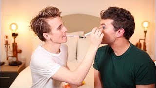 JOE DOES MY MAKEUP [upl. by Hsepid21]