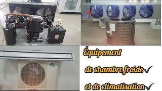 equipment de chambre froide et de climatisation diy tutorial beginnerguide [upl. by Lillith483]