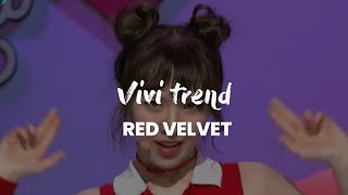 The vivi trend  Red Velvet full dance [upl. by Philipps]