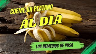 Los efectos que no sabías del plátano o banana  ¿Cuántos puedo comer [upl. by Odnanreh]