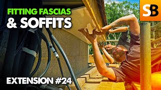 How To Fit Fascias amp Soffits  Extension 24 [upl. by Akinal]