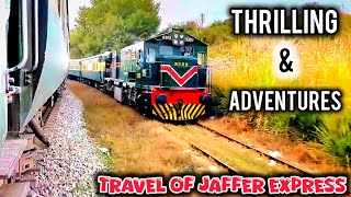 Thrilling and Adventures Travel of Jaffer Express [upl. by Toomay789]