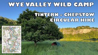 Wye Valley Circular Hike Tintern amp Chepstow  Wild Camp [upl. by Ailime]