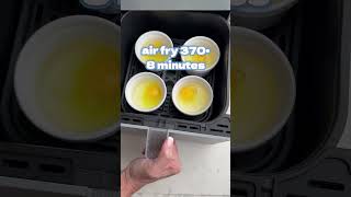 How to Make Air Fryer Poached Eggs  The EASY way [upl. by Nalak]