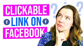 How to Add a Clickable Website Link to Your Facebook Profile in 2020 [upl. by Kimber]