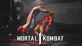 MK1  Homelander Vs Mileena Gameplay [upl. by Jansen]