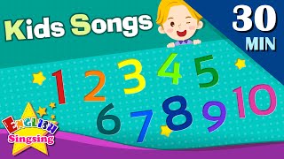 123 Number Song Sports Song More Kids Songs  Learn English for Kids  Collection of Words Songs [upl. by Aracal917]