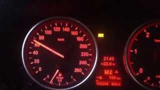 BMW 535d chip acceleration 0  170kmh [upl. by Aym554]