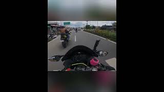 Zx10R vs BMWs1000rr vs zx6rdrag race motorcycle motorcycle kawasakizx10r rider smartphone [upl. by Dnomsaj35]