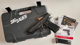 Unboxing  Sig Sauer P320 X Series Full Size X Full [upl. by Vieva]