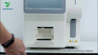 3 Part Automatic Hematology Analyzers YSTE320 [upl. by Lamori]