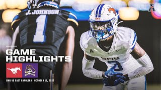 Game Highlights SMU 31 East Carolina 10 Football October 12 2023 [upl. by Reggis]