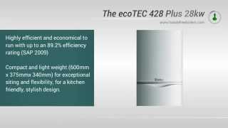 Vaillant 428 ecoTEC 28kw System Boiler Video Review [upl. by Hooge863]