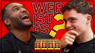 Florian Wirtz vs Jonathan Tah – quotBin ich so richtig fresh angezogenquot 😜  quotWer ist esquot [upl. by Affer]