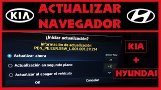 ACTUALIZAR HYUNDAI  KIA NAVEGADOR Y MAPAS ULTIMA VERSION MAS NUEVA  OFICIAL CUALQUIER MODELO [upl. by Ludeman655]