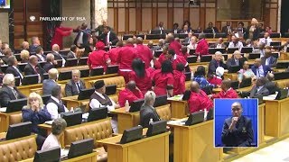 BIG FIGHT In Parliament  EFF vs DA And AGANG  Watch It All [upl. by Bayard]