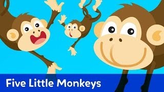 SingALong Five Little Monkeys read by Alex McCord and Simon van Kempen [upl. by Nelsen753]