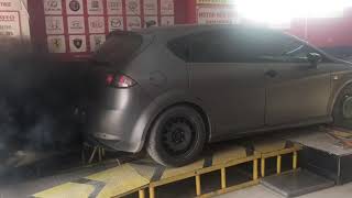 Seat Leon 20 Tdi Smoke  Mgremaps 2260 setup [upl. by Ahsyak267]