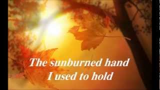 Eric Clapton  Autumn Leaves with lyrics [upl. by Nylrem207]