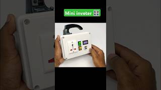 Make two in one inveter  powerbank 🎛🔋🛠 diy shorts [upl. by Zacarias]