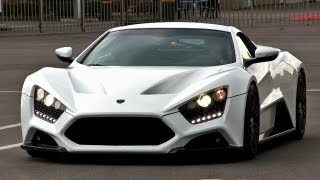 Zenvo ST1 Sound  Start Ups amp In Action On track [upl. by Larrej]