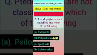 MCQ For NEET 2025 preparation quickrevision neetaspirants ncertmcq neetiferousacademyetawah [upl. by Damour]