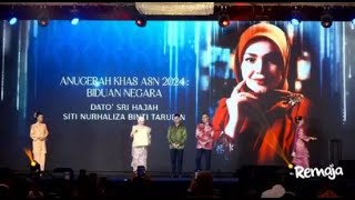 Siti Nurhaliza Secara Rasmi Dianugerahkan Gelaran Biduanita Negara Ketiga Dalam Sejarah [upl. by Elum]