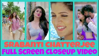 Bengali Actress Srabanti Chatterjee Full Screen Video Part  1 CloseUp HD Slow Motion Video [upl. by Anivahs]