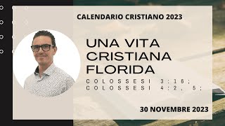 30 NOVEMBRE 2023 Calendario cristiano IL BUON SEME [upl. by Mayman907]