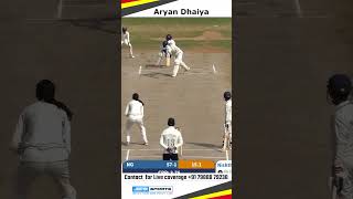 Aryan Dahiya’s 45–Ranking High in Pressure💖PressurePlayer ClutchKnock CrucialInnings AryanDahiya [upl. by Reg876]