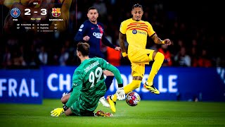 ÉPICA REMONTADA PSG vs BARCELONA 23  CUARTOS DE FINAL  Champions League [upl. by Fatsug]