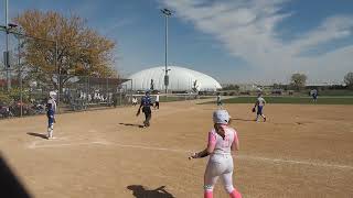 CF 18U Strelow v Kewanee Ballhawks 18U 13Oct24 Side [upl. by Ettesil855]