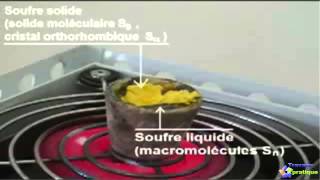 TP de Chimie les divers états du soufre [upl. by Ankeny]