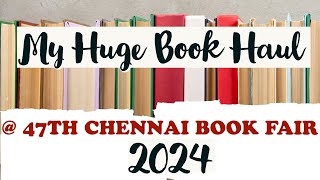 I brought 25 books from 47th chennai Book fair 2024  Tamil Book Haul  YMCA Nandhanam [upl. by Neirad60]