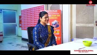 SUSHREE SANGITA BISWAL  RANK 251  OAS 2022  Mock Interview  APTI PLUS [upl. by Eedya]