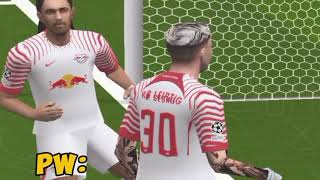 RB LEIPZIG VS INTER  PES PPSSPP 24 GAMEPLAY [upl. by Madda167]